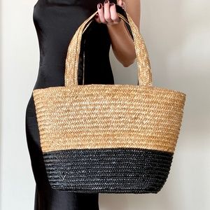Straw Tote Bag